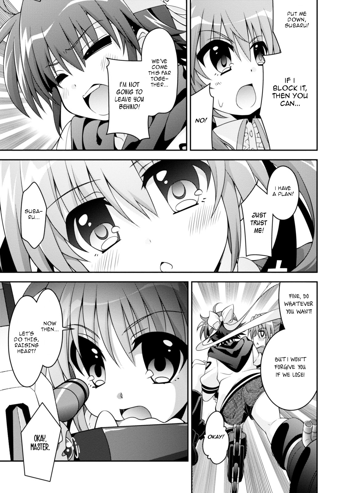 Mahou Shoujo Lyrical Nanoha Innocents Chapter 4 page 27 - Chapter 4 : Duel 04: Run for Victory!