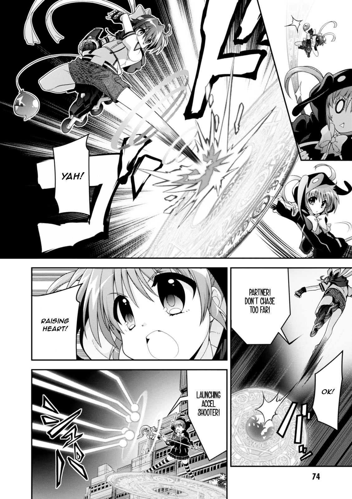 Mahou Shoujo Lyrical Nanoha Innocents Chapter 4 page 4 - Chapter 4 : Duel 04: Run for Victory!