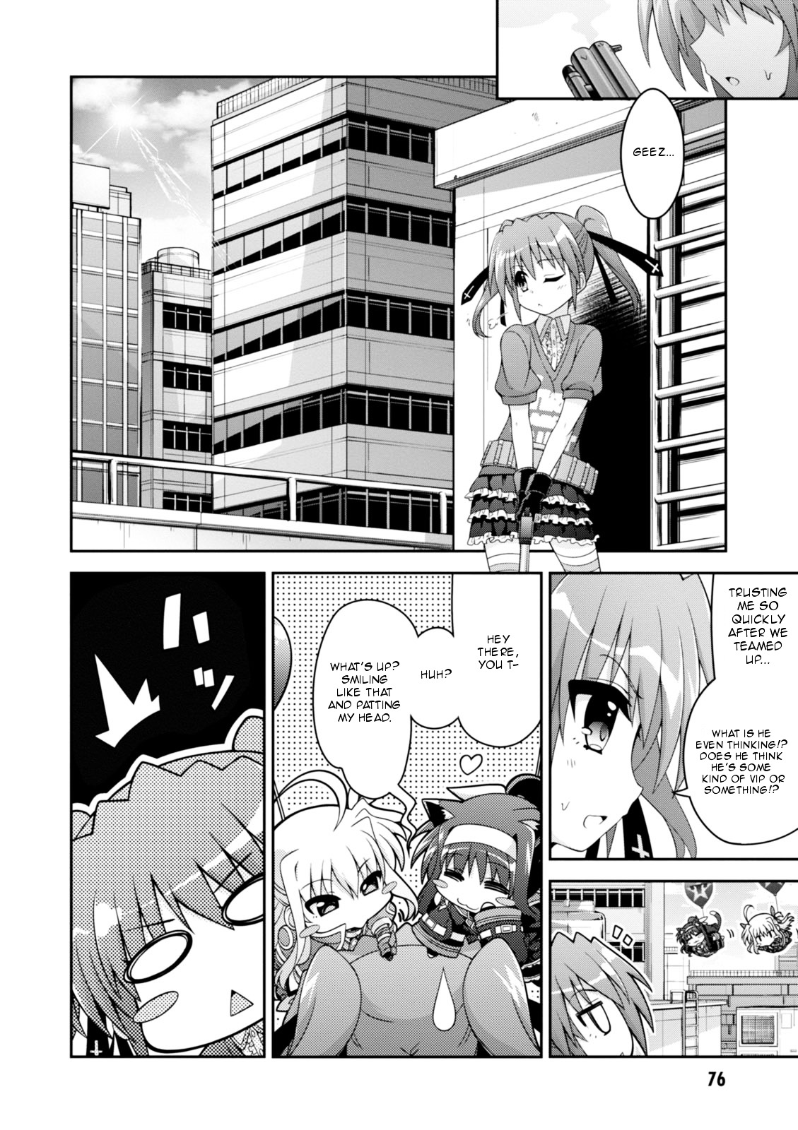 Mahou Shoujo Lyrical Nanoha Innocents Chapter 4 page 6 - Chapter 4 : Duel 04: Run for Victory!
