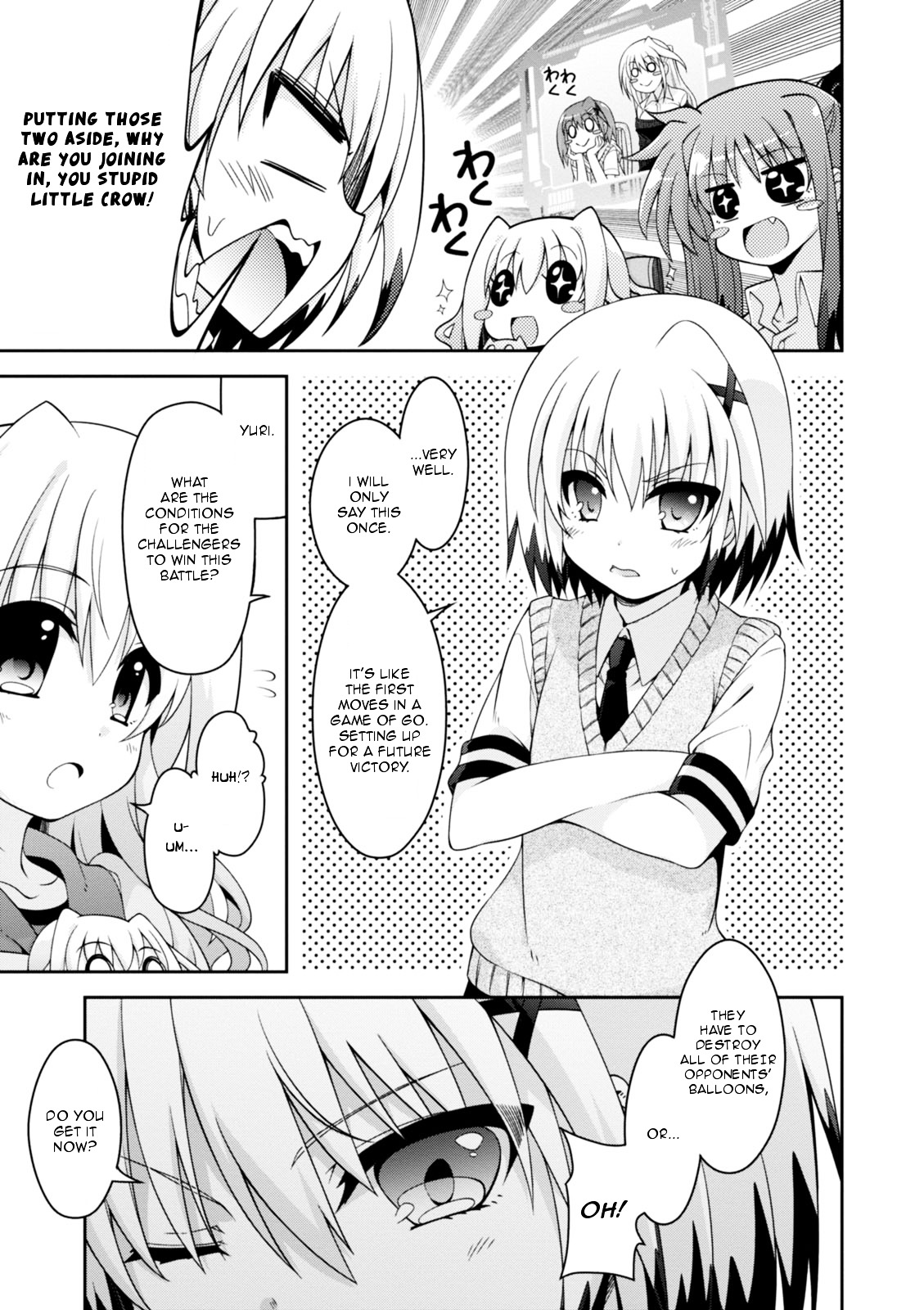 Mahou Shoujo Lyrical Nanoha Innocents Chapter 4 page 9 - Chapter 4 : Duel 04: Run for Victory!