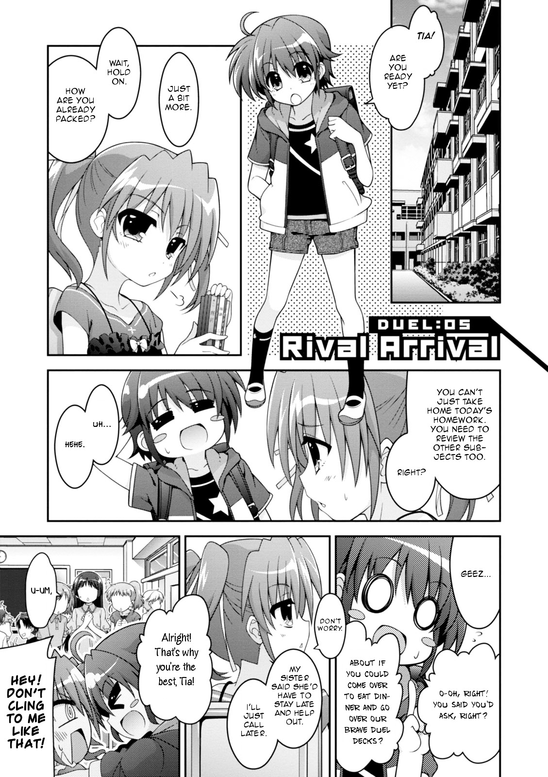 Mahou Shoujo Lyrical Nanoha Innocents Chapter 5 page 1 - Chapter 5 : Duel 05: Rival Arrival