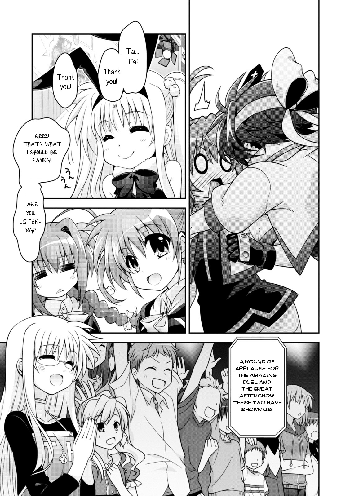 Mahou Shoujo Lyrical Nanoha Innocents Chapter 5 page 12 - Chapter 5 : Duel 05: Rival Arrival