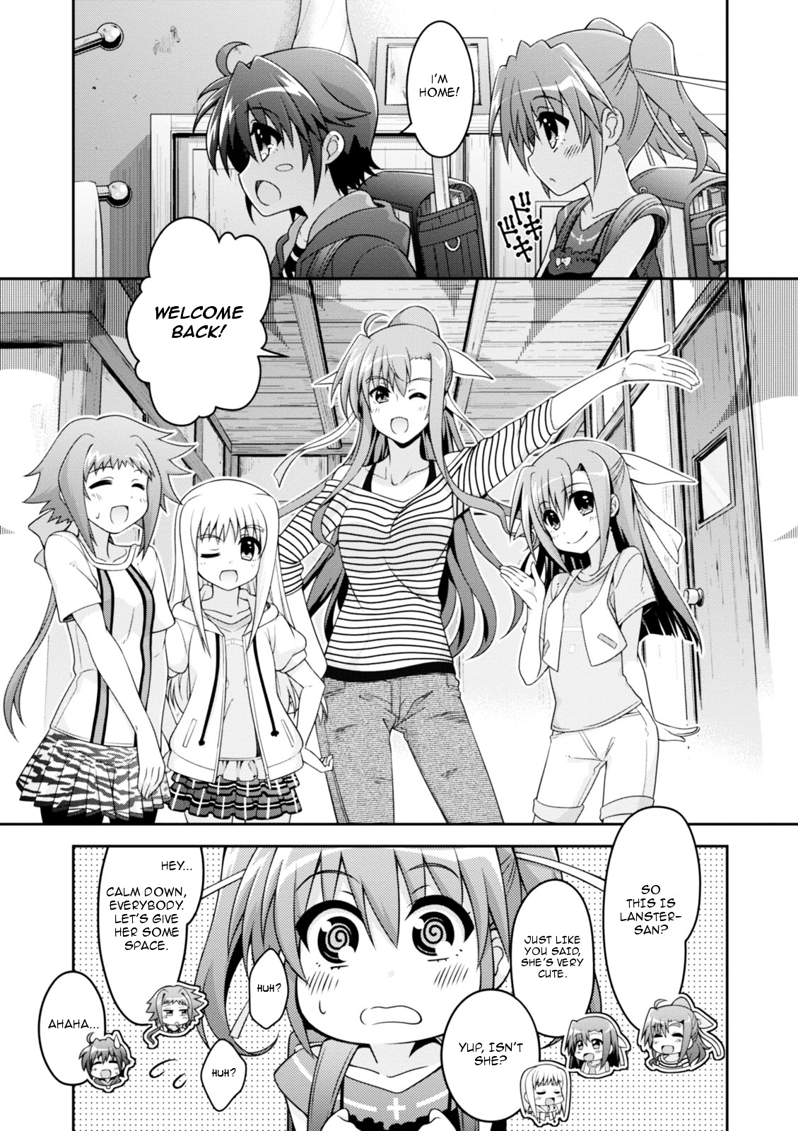 Mahou Shoujo Lyrical Nanoha Innocents Chapter 5 page 14 - Chapter 5 : Duel 05: Rival Arrival