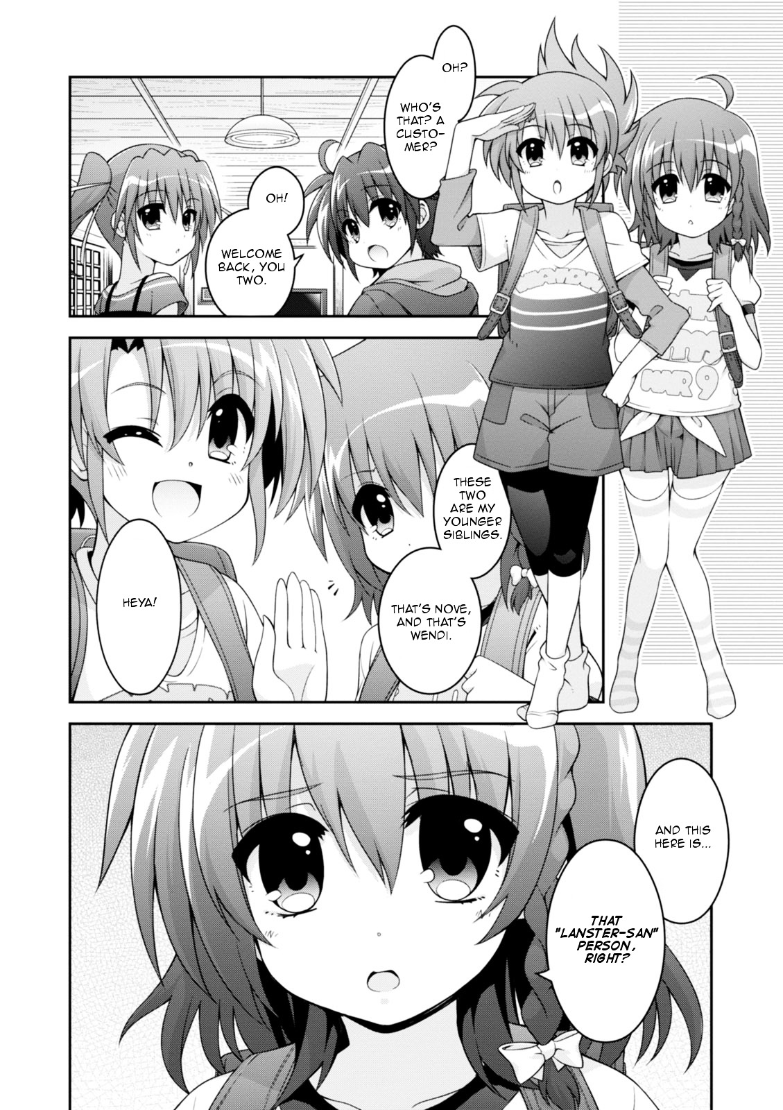 Mahou Shoujo Lyrical Nanoha Innocents Chapter 5 page 17 - Chapter 5 : Duel 05: Rival Arrival