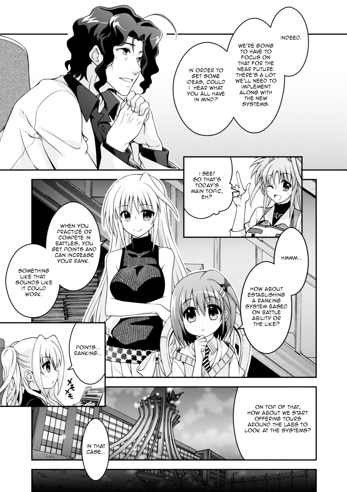 Mahou Shoujo Lyrical Nanoha Innocents Chapter 5 page 24 - Chapter 5 : Duel 05: Rival Arrival