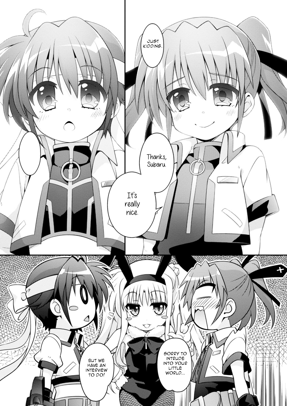 Mahou Shoujo Lyrical Nanoha Innocents Chapter 5 page 6 - Chapter 5 : Duel 05: Rival Arrival
