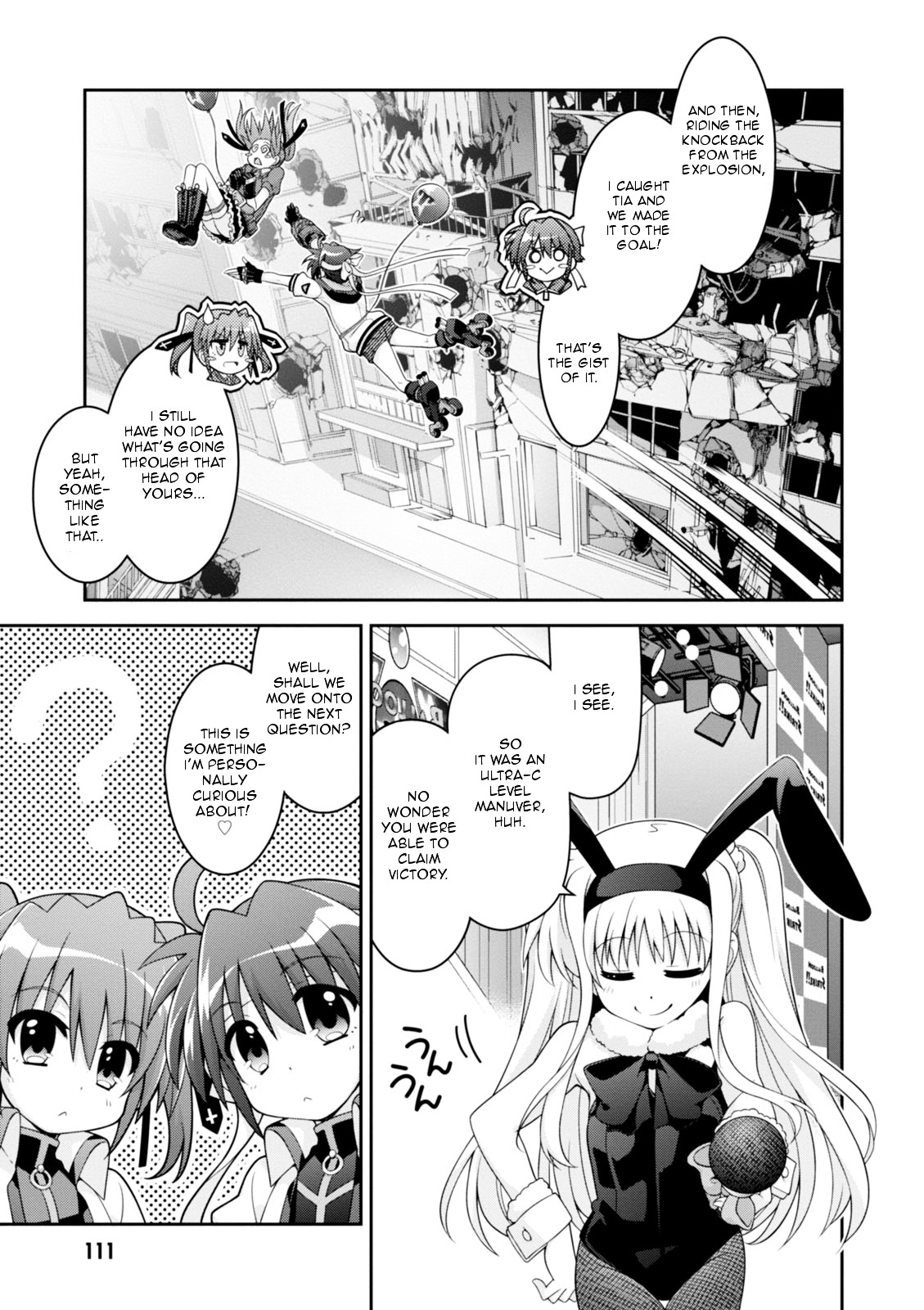 Mahou Shoujo Lyrical Nanoha Innocents Chapter 5 page 8 - Chapter 5 : Duel 05: Rival Arrival