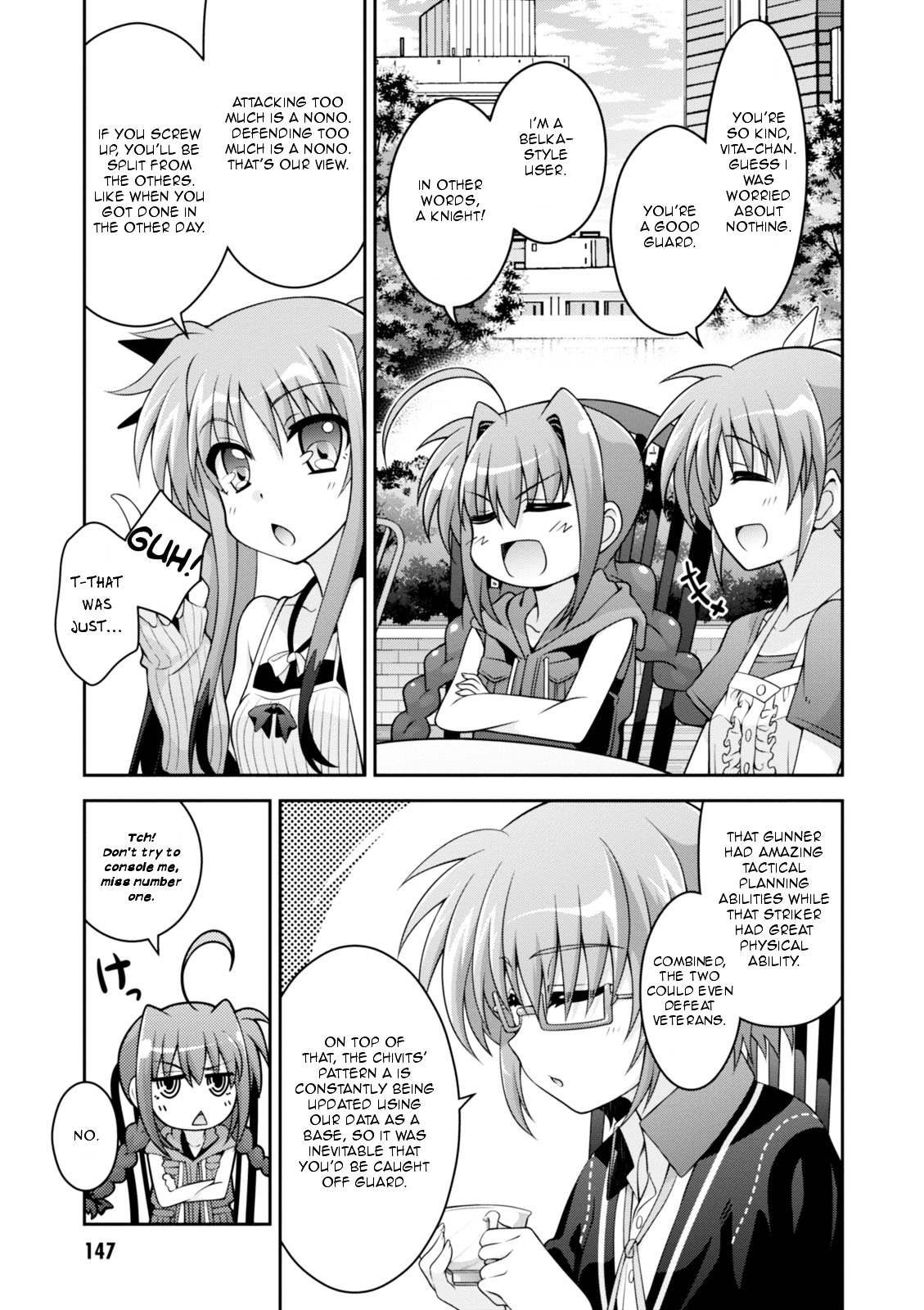 Mahou Shoujo Lyrical Nanoha Innocents Chapter 6 page 11 - Chapter 6 : Duel 06: Engage in secret?