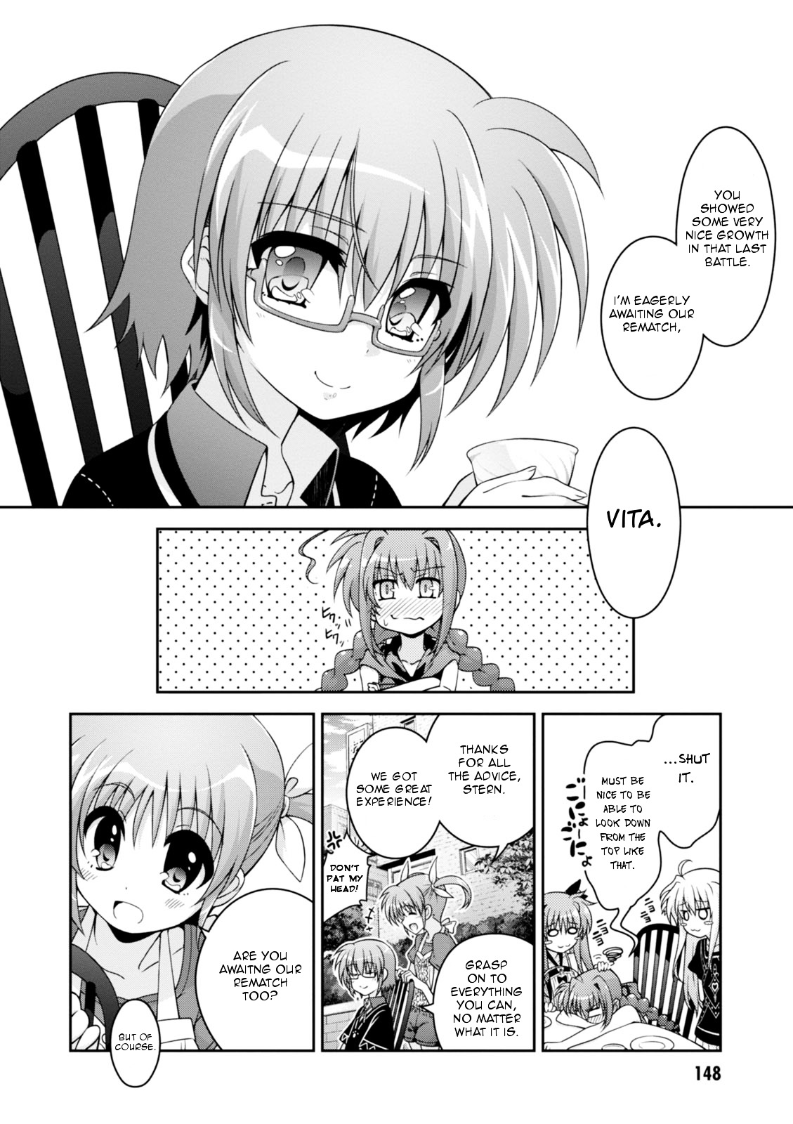 Mahou Shoujo Lyrical Nanoha Innocents Chapter 6 page 12 - Chapter 6 : Duel 06: Engage in secret?