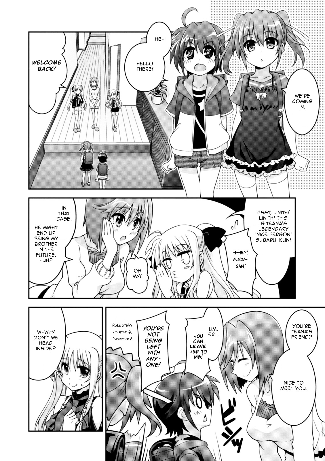Mahou Shoujo Lyrical Nanoha Innocents Chapter 6 page 14 - Chapter 6 : Duel 06: Engage in secret?