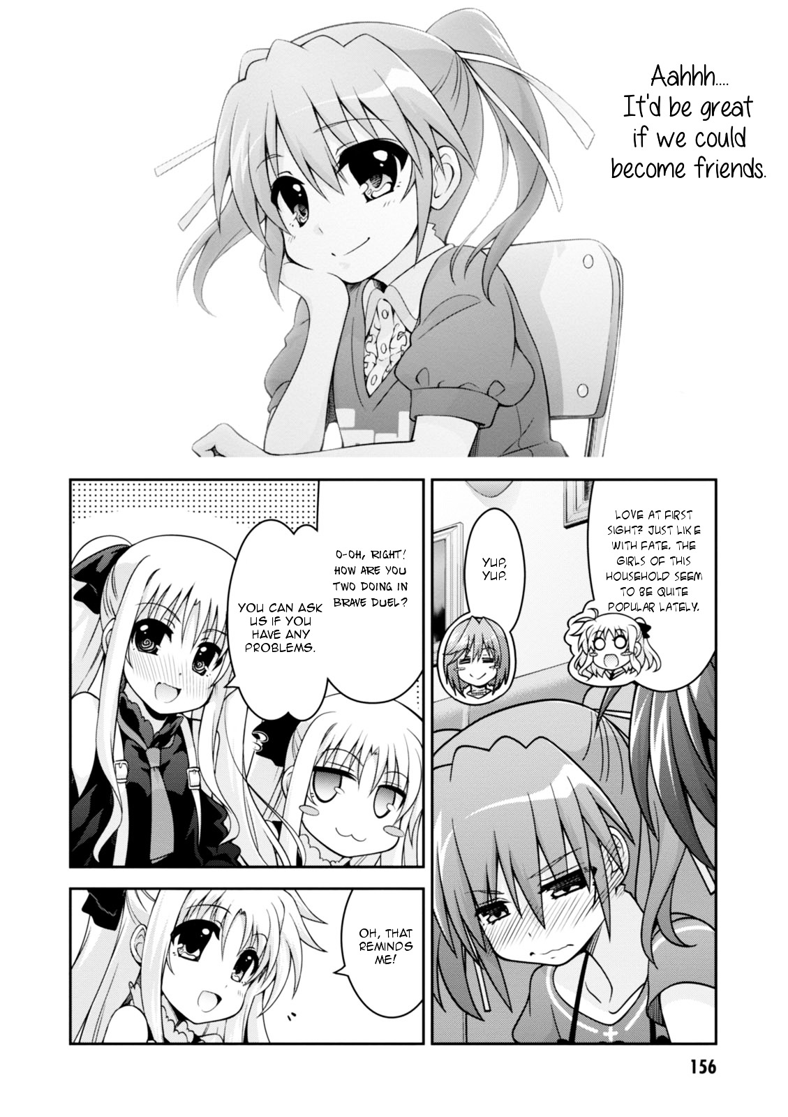 Mahou Shoujo Lyrical Nanoha Innocents Chapter 6 page 20 - Chapter 6 : Duel 06: Engage in secret?