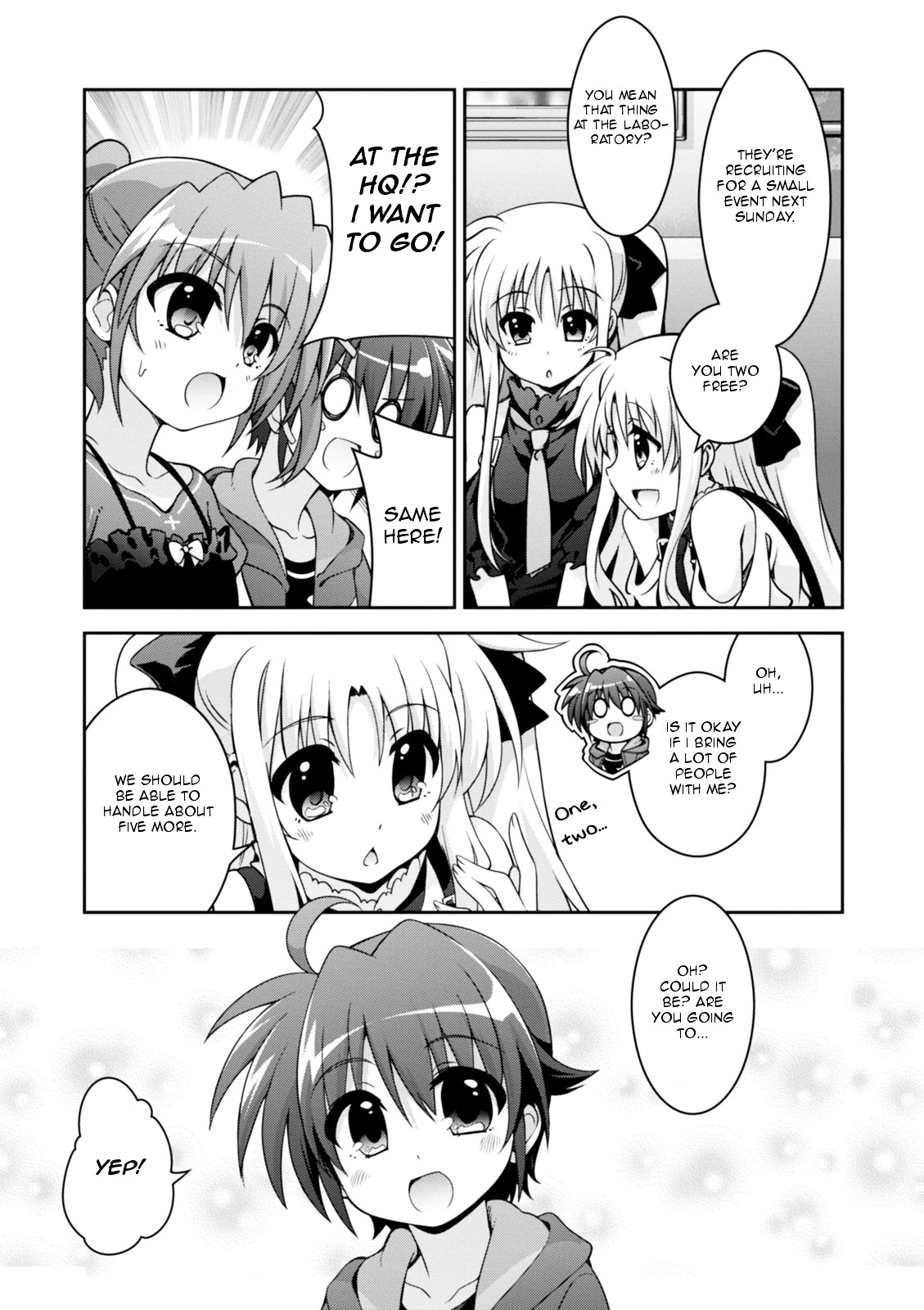 Mahou Shoujo Lyrical Nanoha Innocents Chapter 6 page 21 - Chapter 6 : Duel 06: Engage in secret?