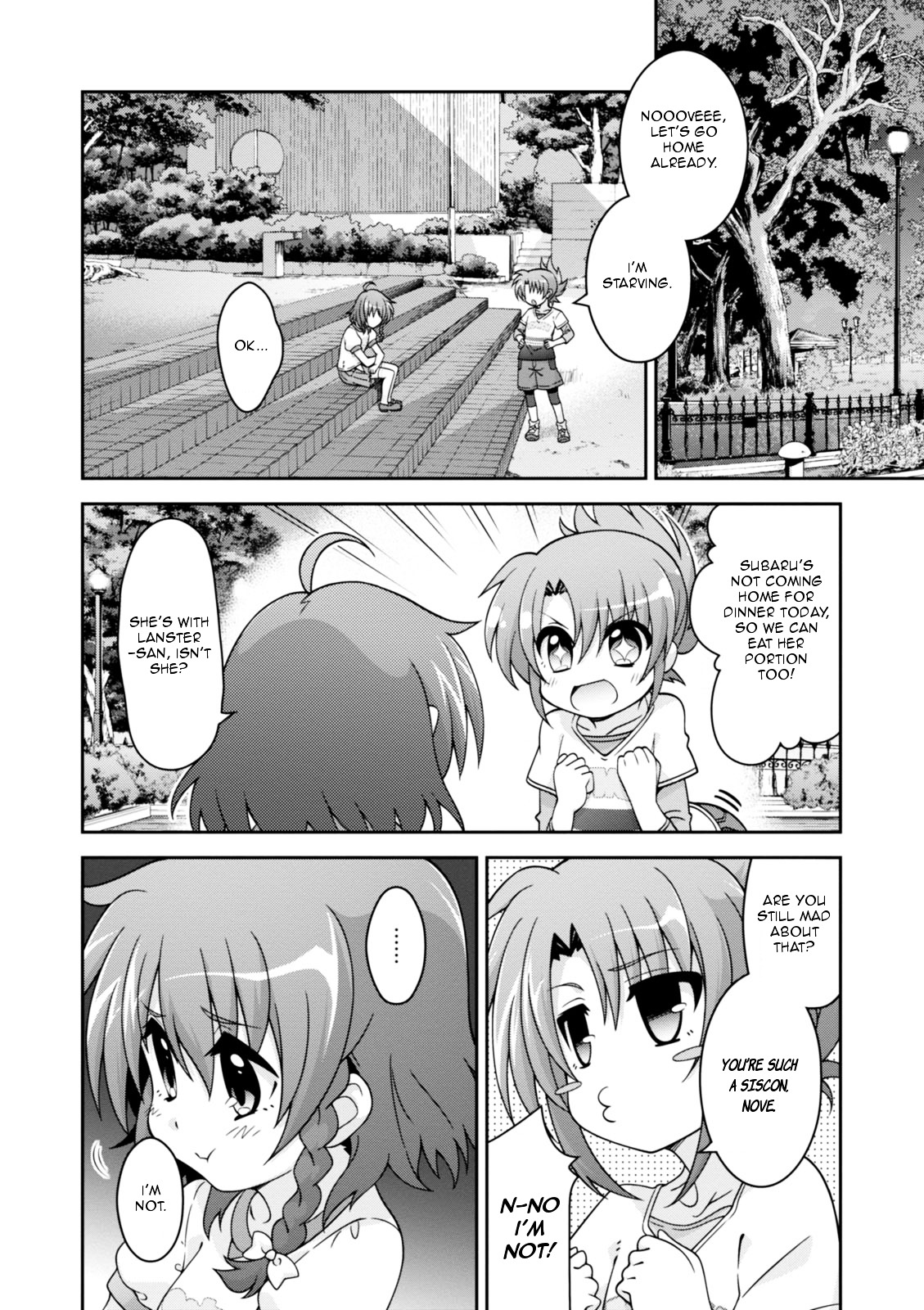 Mahou Shoujo Lyrical Nanoha Innocents Chapter 6 page 22 - Chapter 6 : Duel 06: Engage in secret?