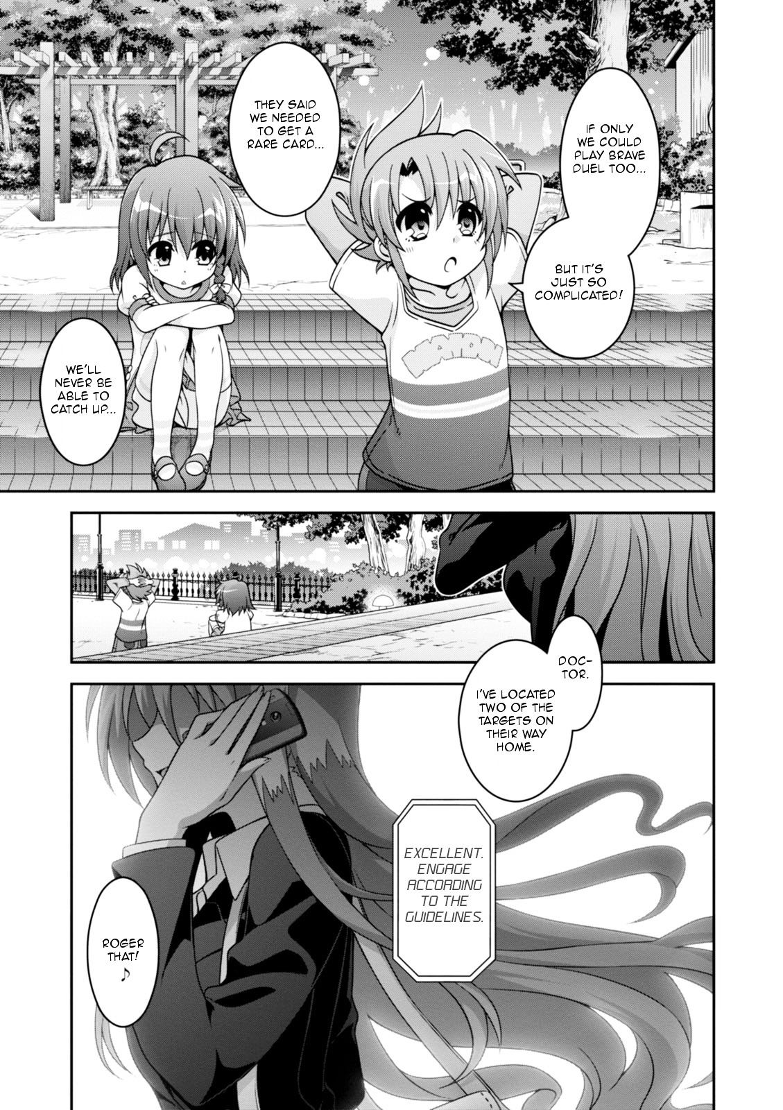 Mahou Shoujo Lyrical Nanoha Innocents Chapter 6 page 23 - Chapter 6 : Duel 06: Engage in secret?