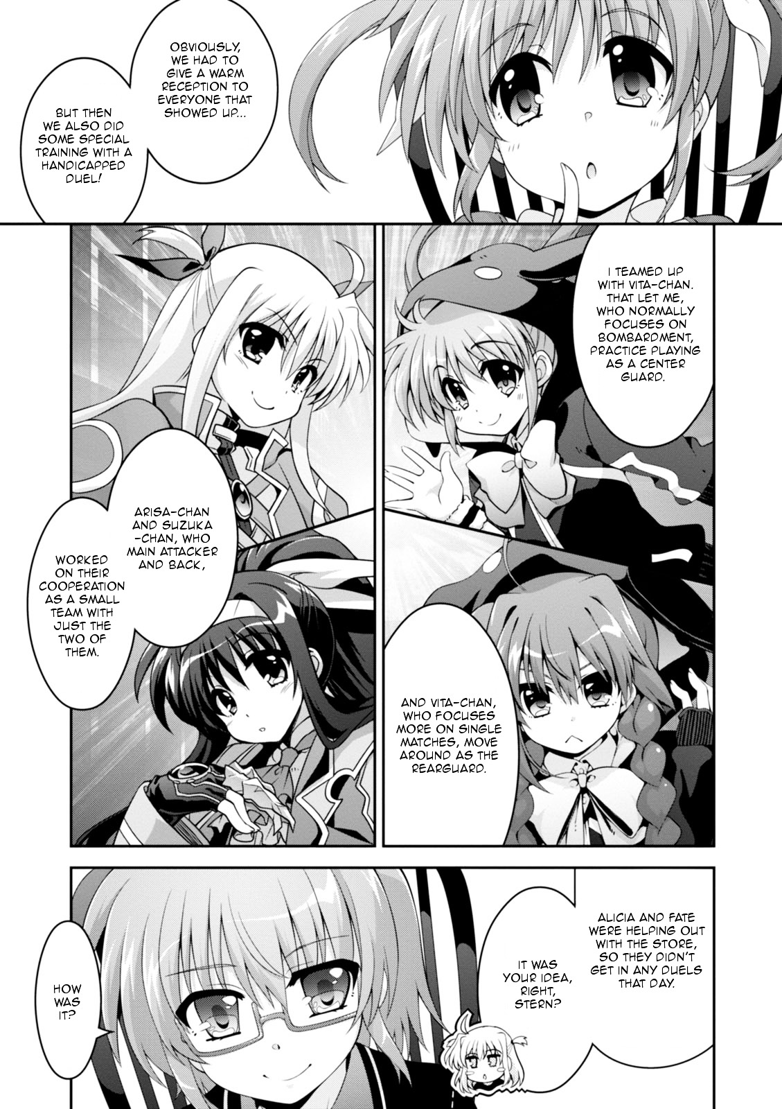 Mahou Shoujo Lyrical Nanoha Innocents Chapter 6 page 9 - Chapter 6 : Duel 06: Engage in secret?