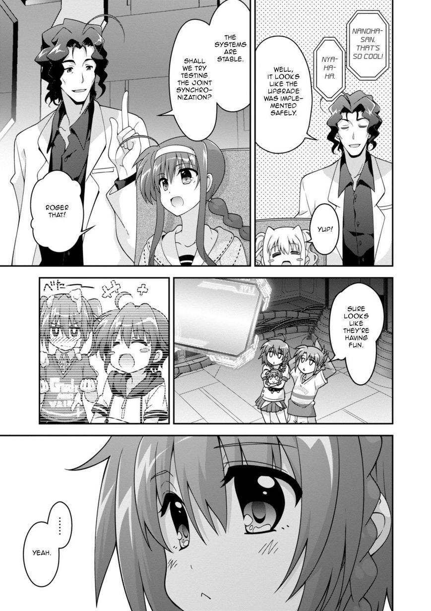 Mahou Shoujo Lyrical Nanoha Innocents Chapter 7 page 23 - Chapter 7 : Duel 07: Masked Desire