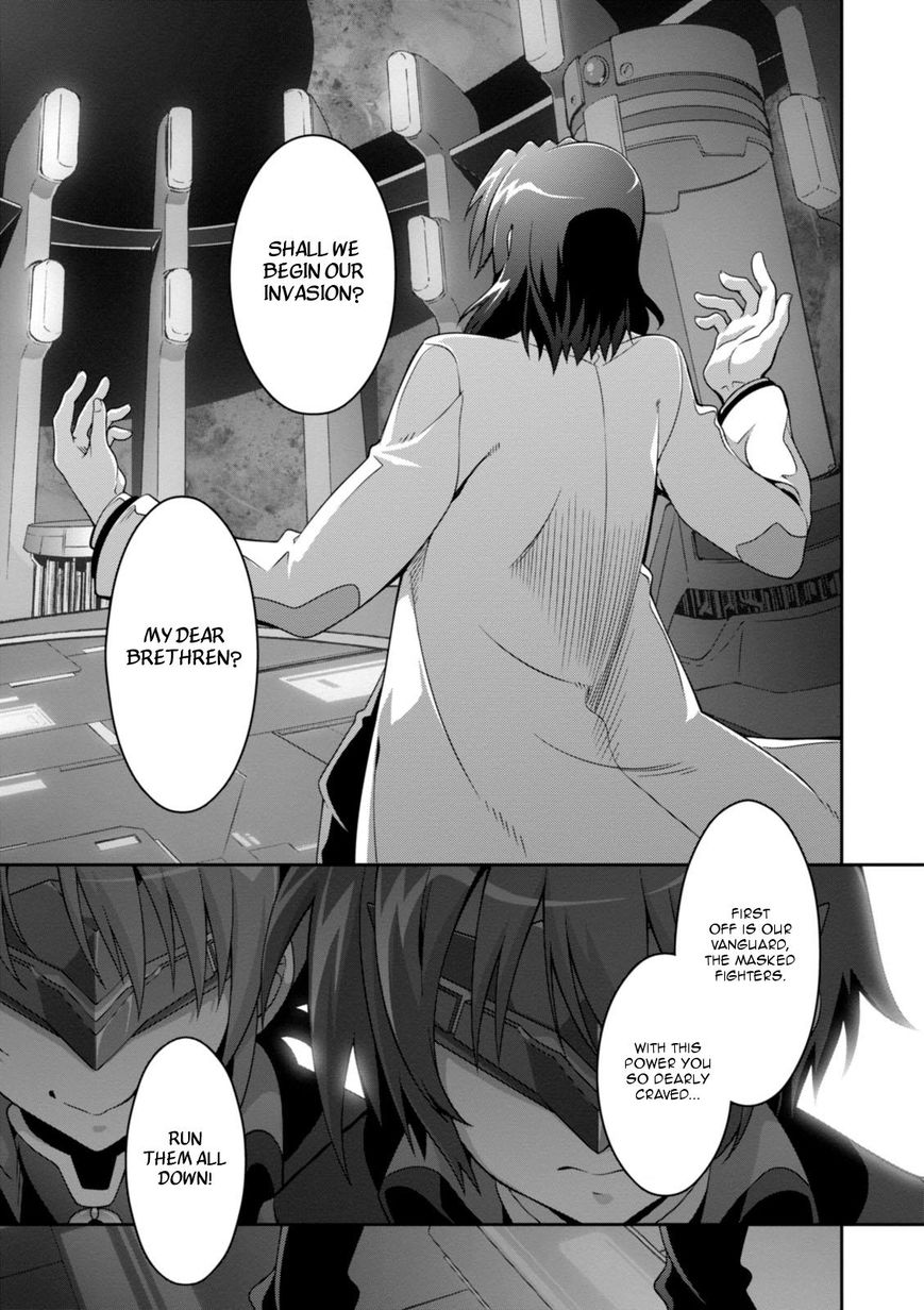 Mahou Shoujo Lyrical Nanoha Innocents Chapter 7 page 29 - Chapter 7 : Duel 07: Masked Desire