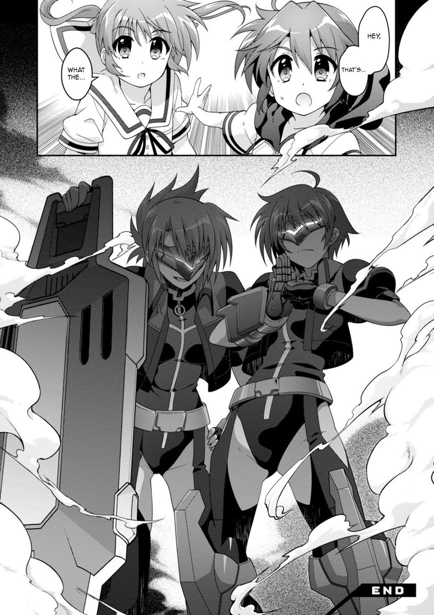 Mahou Shoujo Lyrical Nanoha Innocents Chapter 7 page 32 - Chapter 7 : Duel 07: Masked Desire