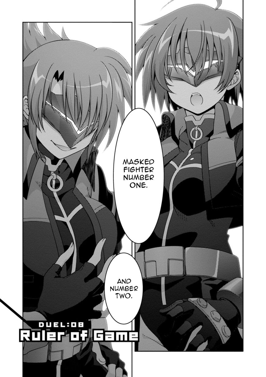 Mahou Shoujo Lyrical Nanoha Innocents Chapter 8 page 1 - Chapter 8 : Duel 08: Ruler of Game