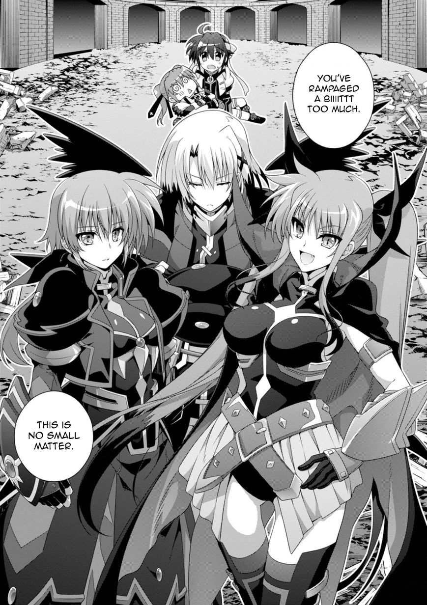 Mahou Shoujo Lyrical Nanoha Innocents Chapter 8 page 27 - Chapter 8 : Duel 08: Ruler of Game
