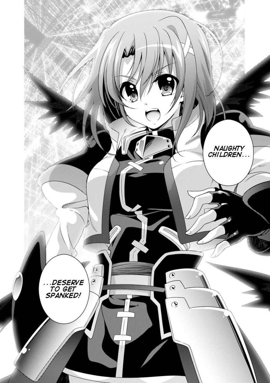 Mahou Shoujo Lyrical Nanoha Innocents Chapter 8 page 28 - Chapter 8 : Duel 08: Ruler of Game