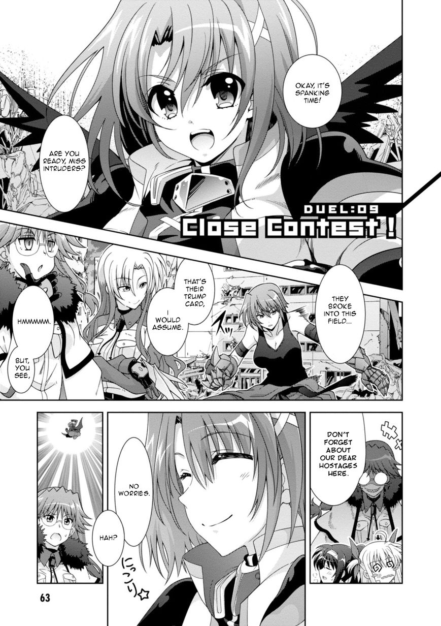 Mahou Shoujo Lyrical Nanoha Innocents Chapter 9 page 1 - Chapter 9 : Duel 09: Close Contest!