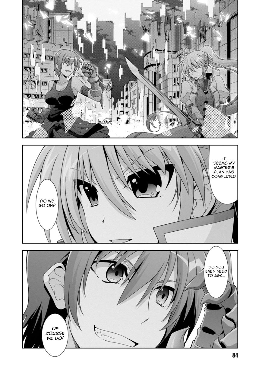 Mahou Shoujo Lyrical Nanoha Innocents Chapter 9 page 21 - Chapter 9 : Duel 09: Close Contest!