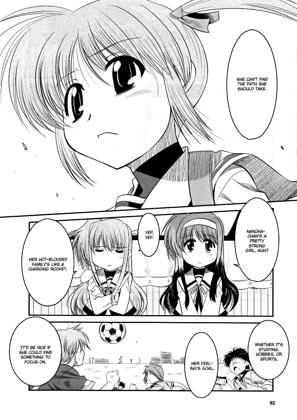 Mahou Shoujo Lyrical Nanoha Movie 1st the Comics Chapter 1 page 13 - Chapter 1: 1st Project