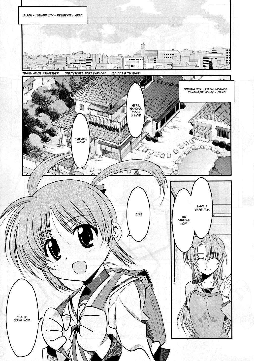 Mahou Shoujo Lyrical Nanoha Movie 1st the Comics Chapter 1 page 6 - Chapter 1: 1st Project