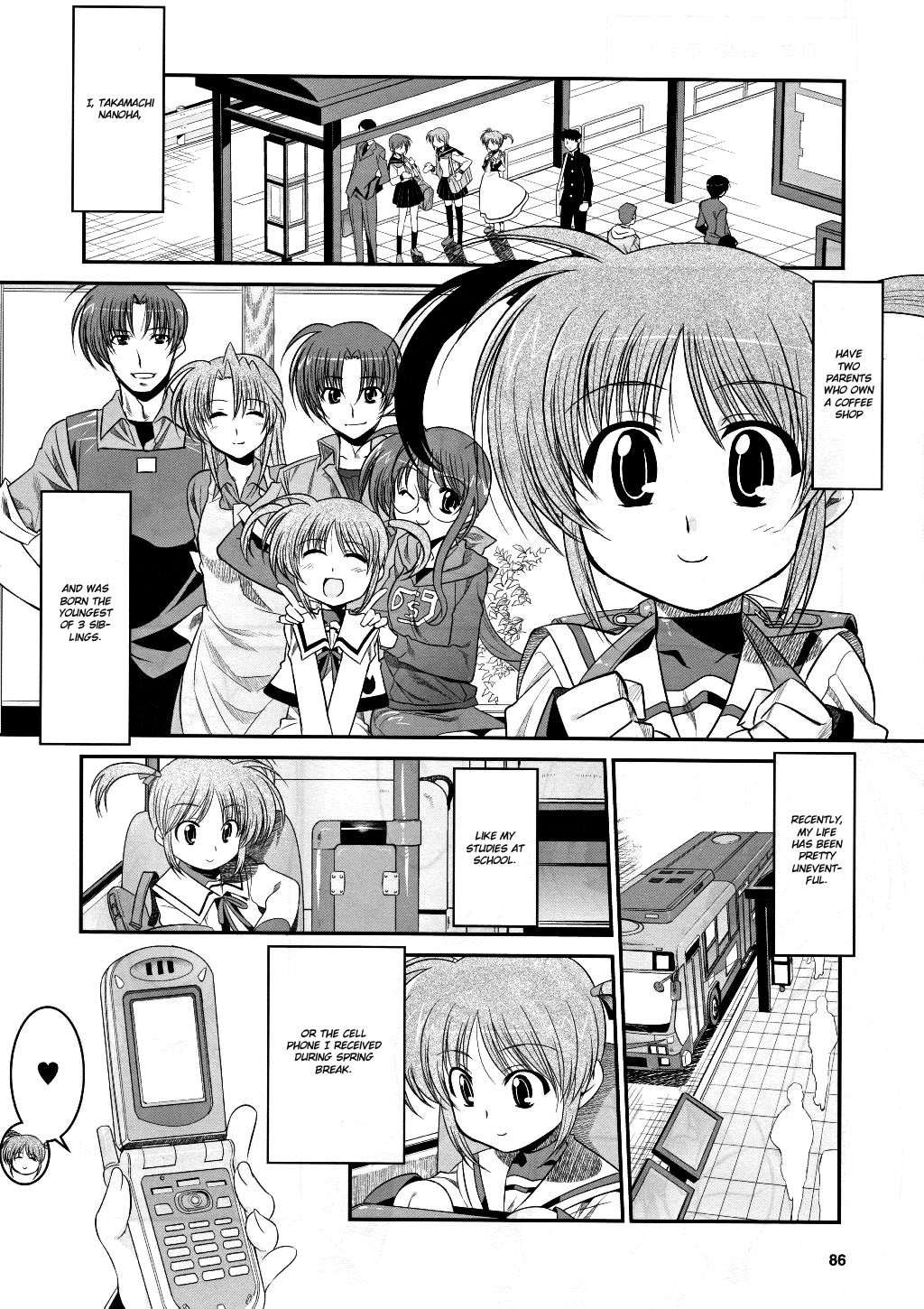 Mahou Shoujo Lyrical Nanoha Movie 1st the Comics Chapter 1 page 7 - Chapter 1: 1st Project
