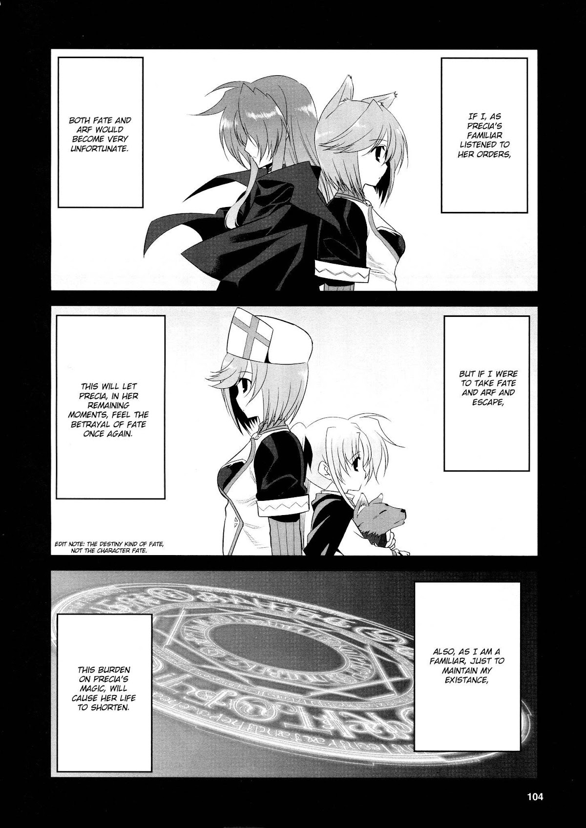 Mahou Shoujo Lyrical Nanoha Movie 1st the Comics Chapter 10 page 12 - Chapter 10: Dear My Fate