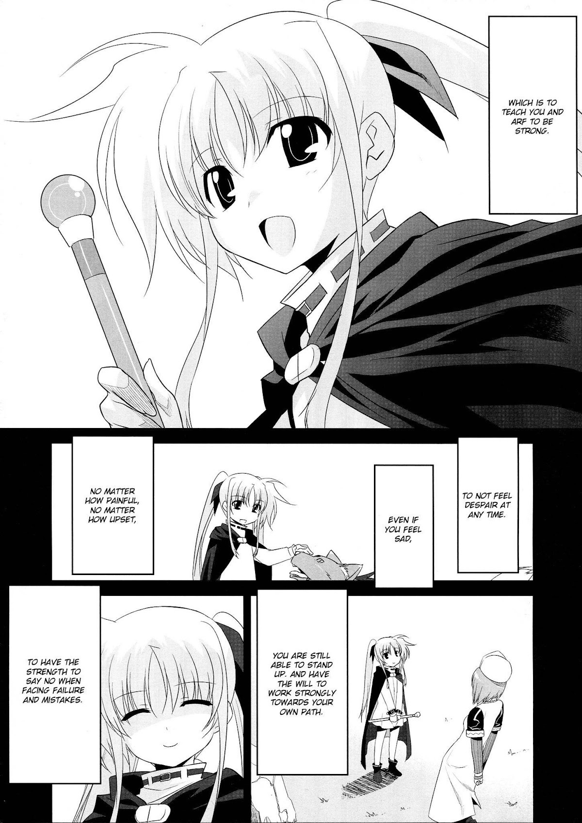 Mahou Shoujo Lyrical Nanoha Movie 1st the Comics Chapter 10 page 15 - Chapter 10: Dear My Fate