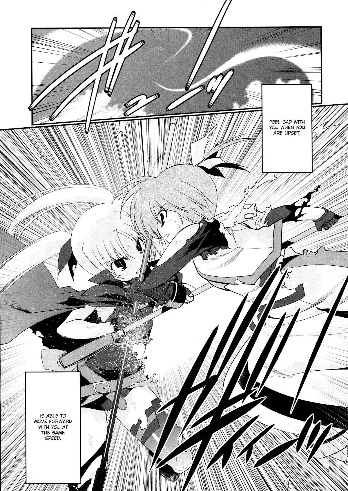 Mahou Shoujo Lyrical Nanoha Movie 1st the Comics Chapter 10 page 21 - Chapter 10: Dear My Fate