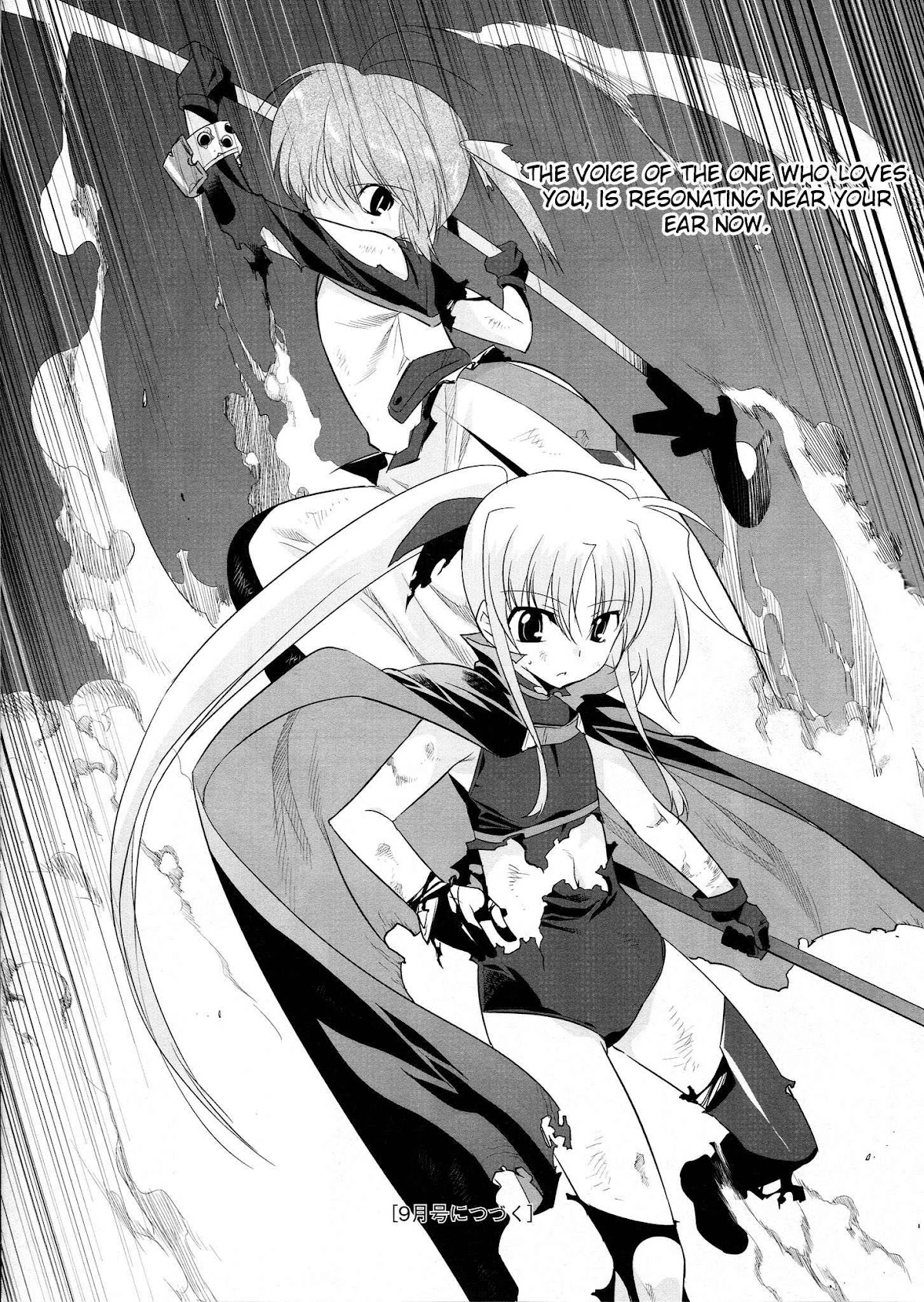 Mahou Shoujo Lyrical Nanoha Movie 1st the Comics Chapter 10 page 24 - Chapter 10: Dear My Fate