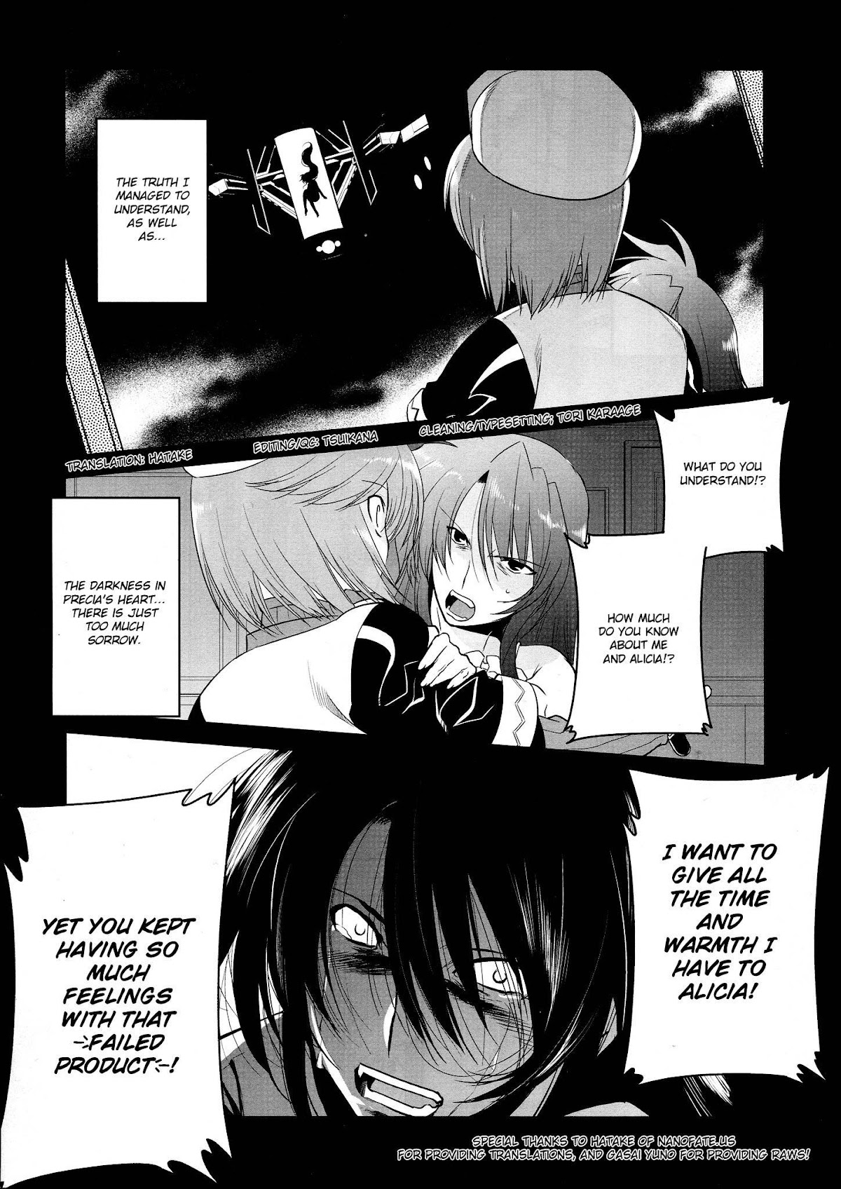 Mahou Shoujo Lyrical Nanoha Movie 1st the Comics Chapter 10 page 3 - Chapter 10: Dear My Fate