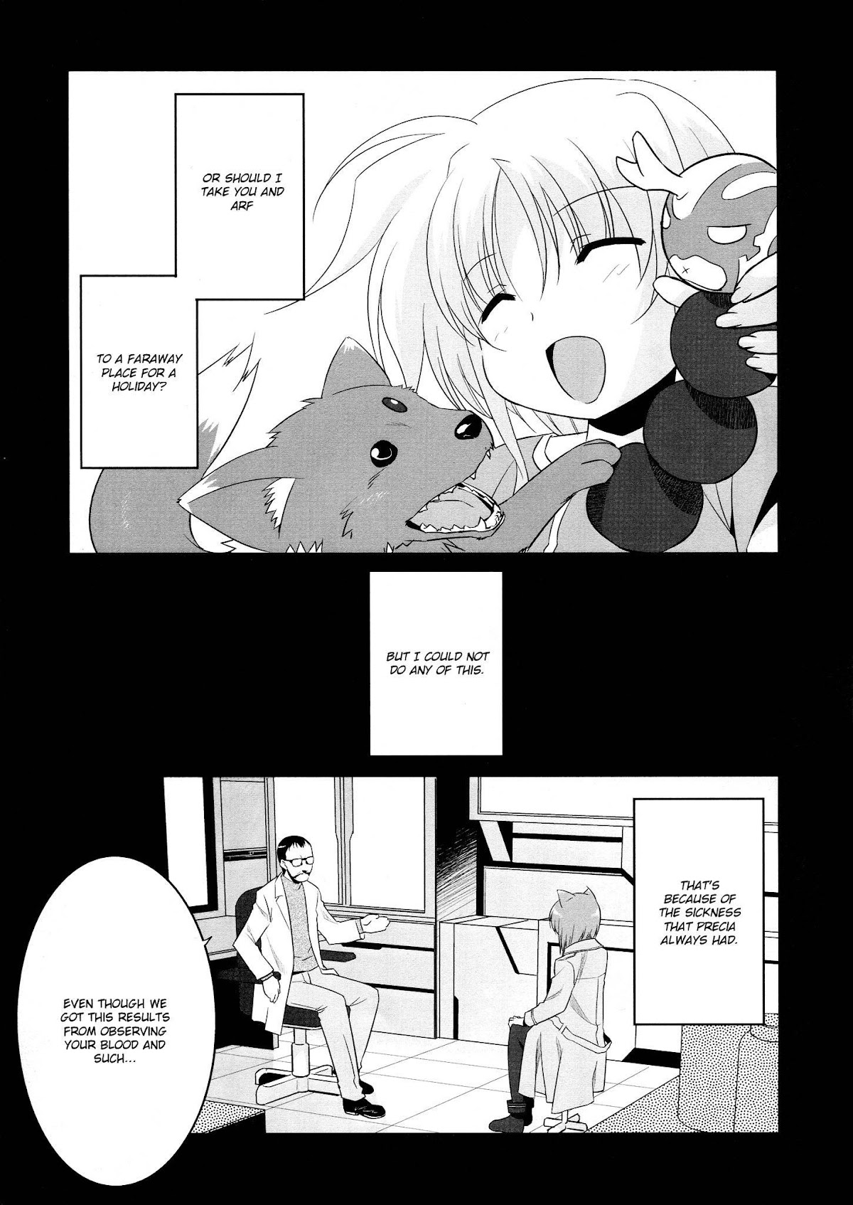 Mahou Shoujo Lyrical Nanoha Movie 1st the Comics Chapter 10 page 5 - Chapter 10: Dear My Fate