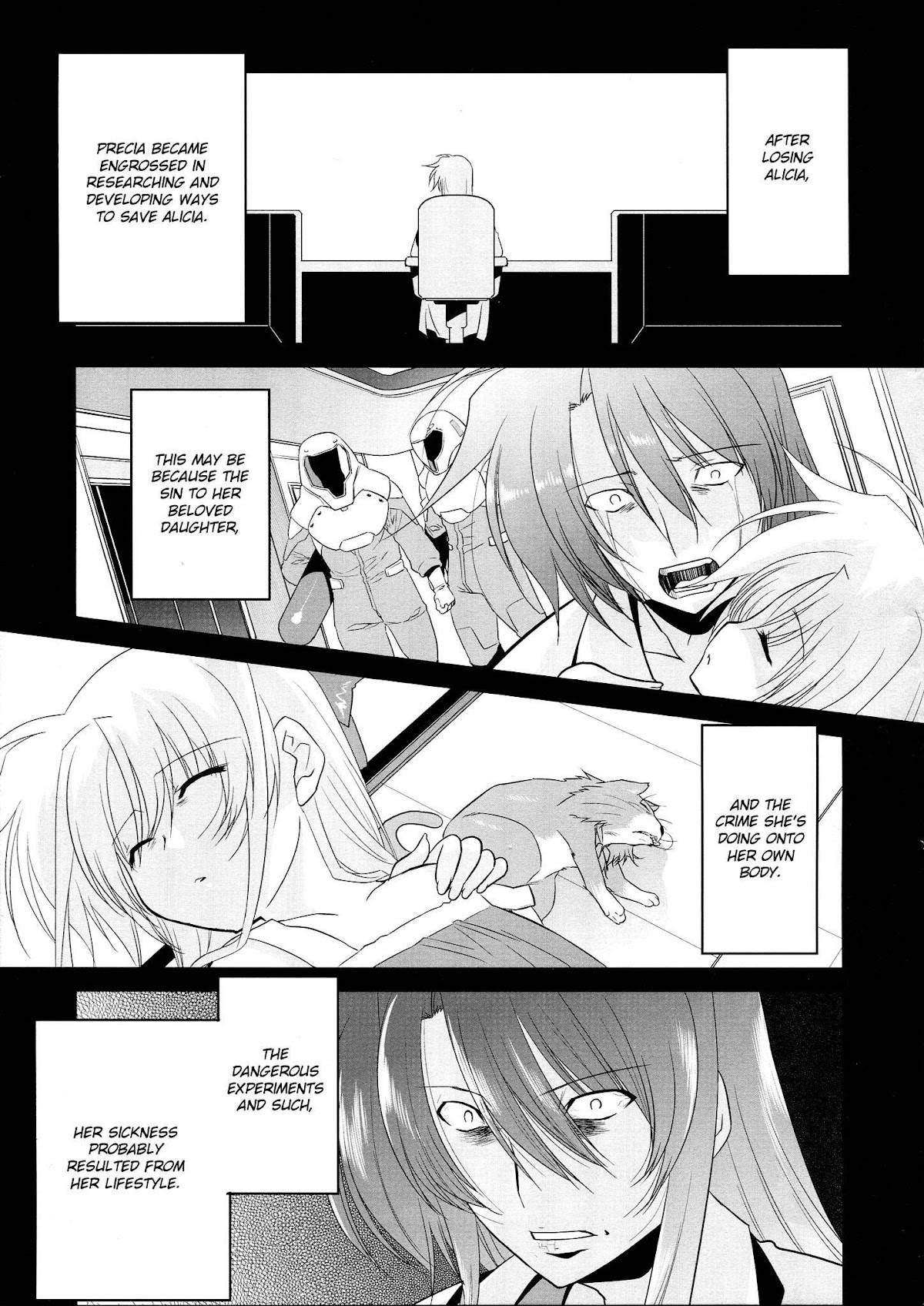 Mahou Shoujo Lyrical Nanoha Movie 1st the Comics Chapter 10 page 7 - Chapter 10: Dear My Fate