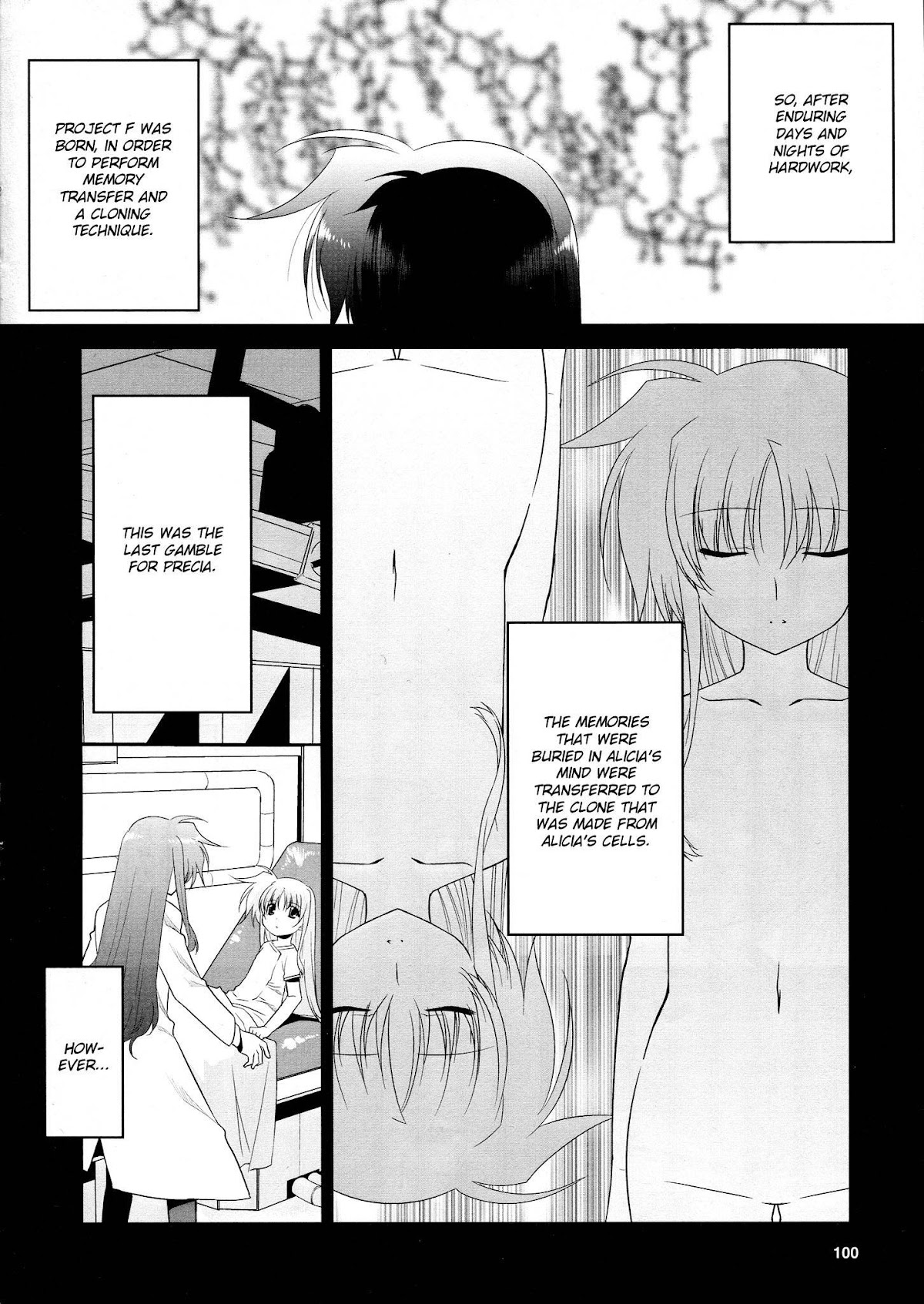 Mahou Shoujo Lyrical Nanoha Movie 1st the Comics Chapter 10 page 8 - Chapter 10: Dear My Fate