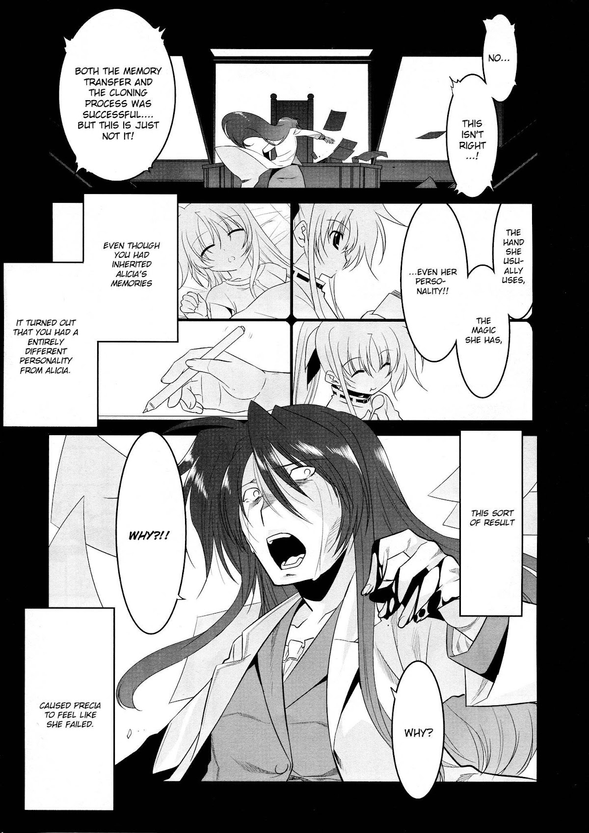 Mahou Shoujo Lyrical Nanoha Movie 1st the Comics Chapter 10 page 9 - Chapter 10: Dear My Fate