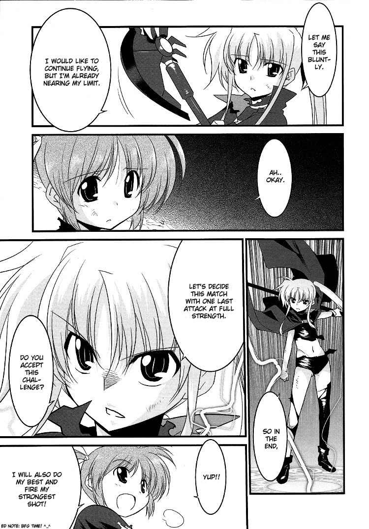 Mahou Shoujo Lyrical Nanoha Movie 1st the Comics Chapter 11 page 21 - Chapter 11: Reason