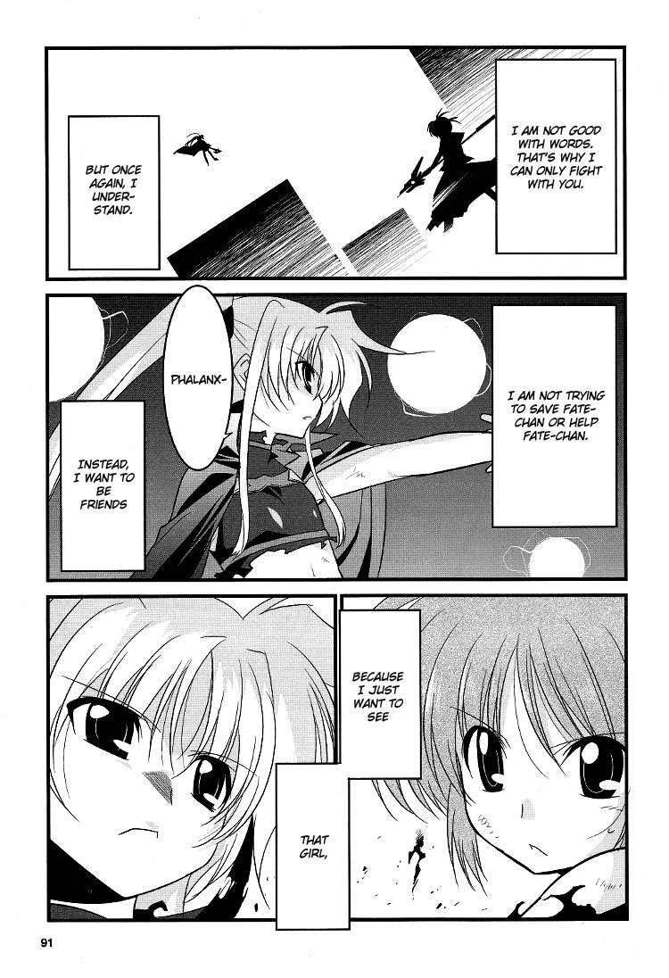 Mahou Shoujo Lyrical Nanoha Movie 1st the Comics Chapter 11 page 23 - Chapter 11: Reason