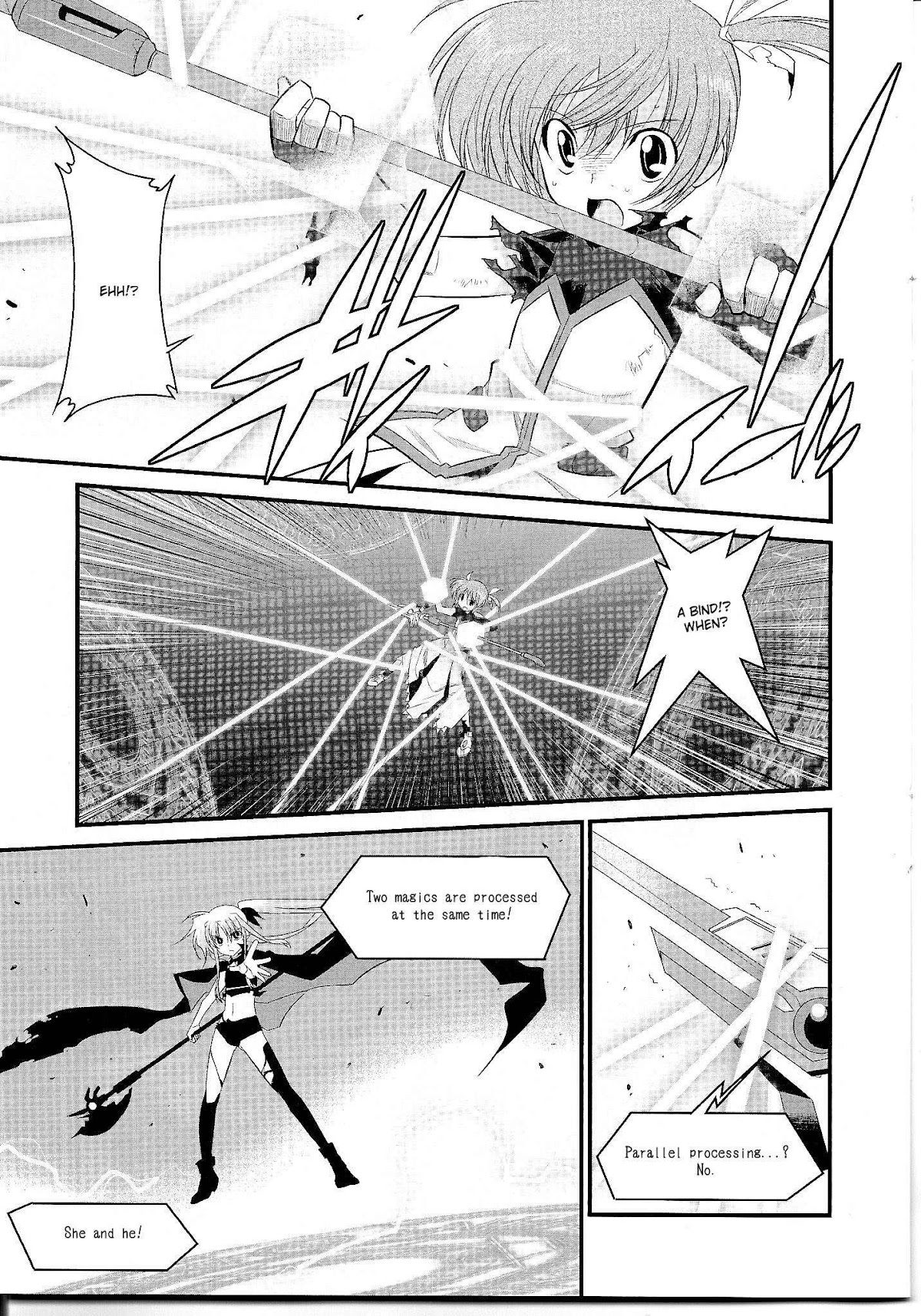 Mahou Shoujo Lyrical Nanoha Movie 1st the Comics Chapter 12 page 12 - Chapter 12: Phalanx