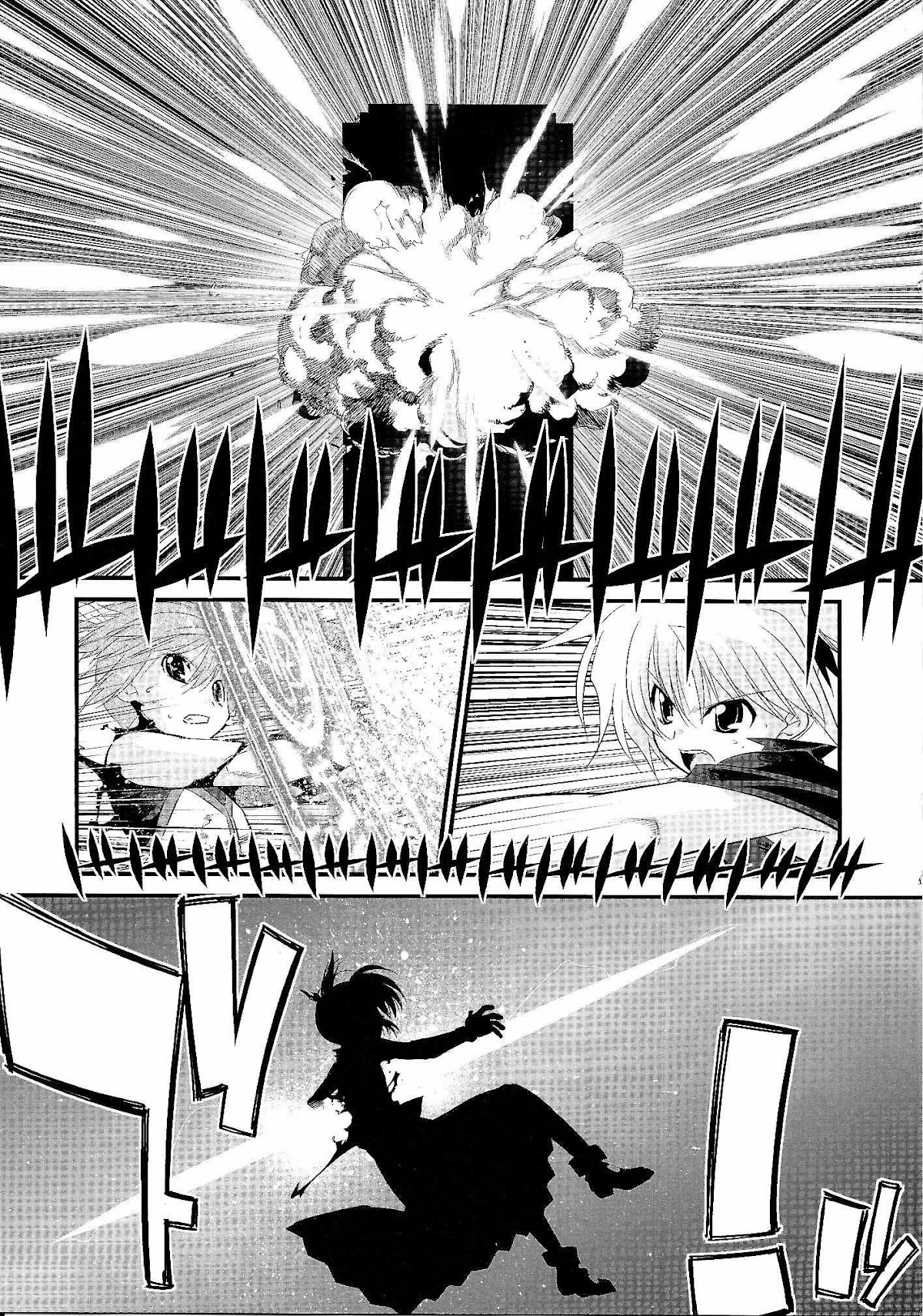 Mahou Shoujo Lyrical Nanoha Movie 1st the Comics Chapter 12 page 18 - Chapter 12: Phalanx