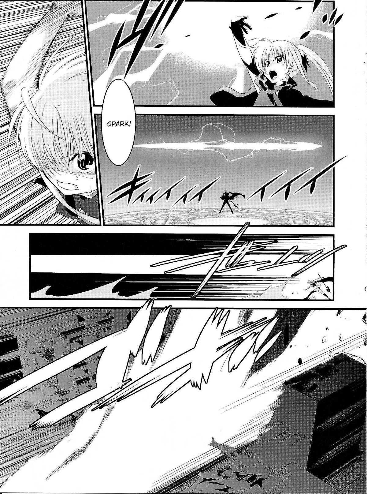 Mahou Shoujo Lyrical Nanoha Movie 1st the Comics Chapter 12 page 20 - Chapter 12: Phalanx