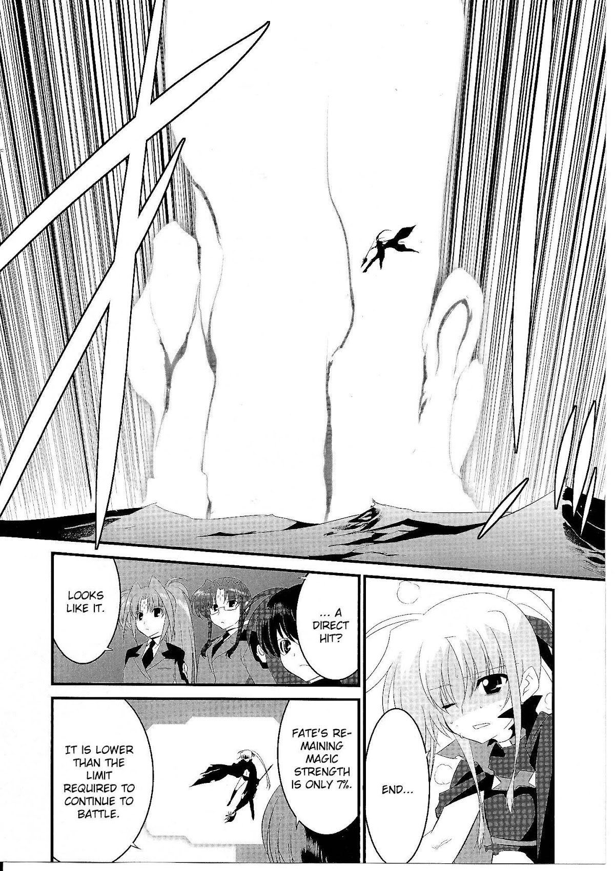 Mahou Shoujo Lyrical Nanoha Movie 1st the Comics Chapter 12 page 21 - Chapter 12: Phalanx
