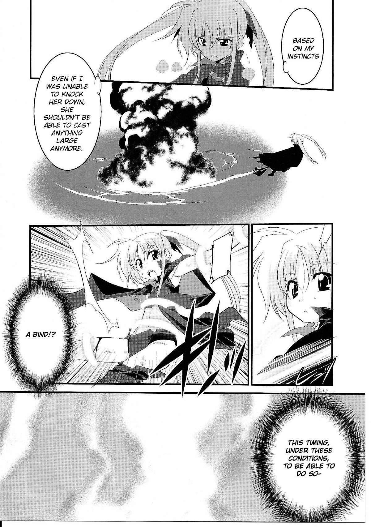 Mahou Shoujo Lyrical Nanoha Movie 1st the Comics Chapter 12 page 22 - Chapter 12: Phalanx