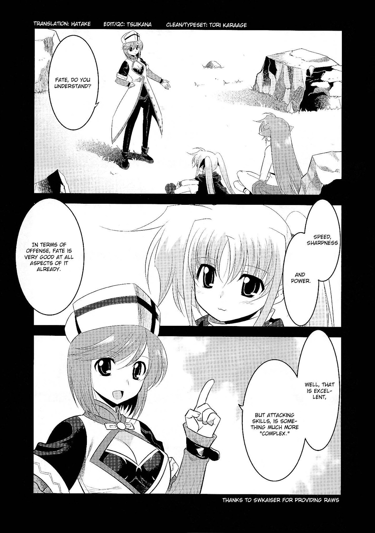 Mahou Shoujo Lyrical Nanoha Movie 1st the Comics Chapter 12 page 3 - Chapter 12: Phalanx