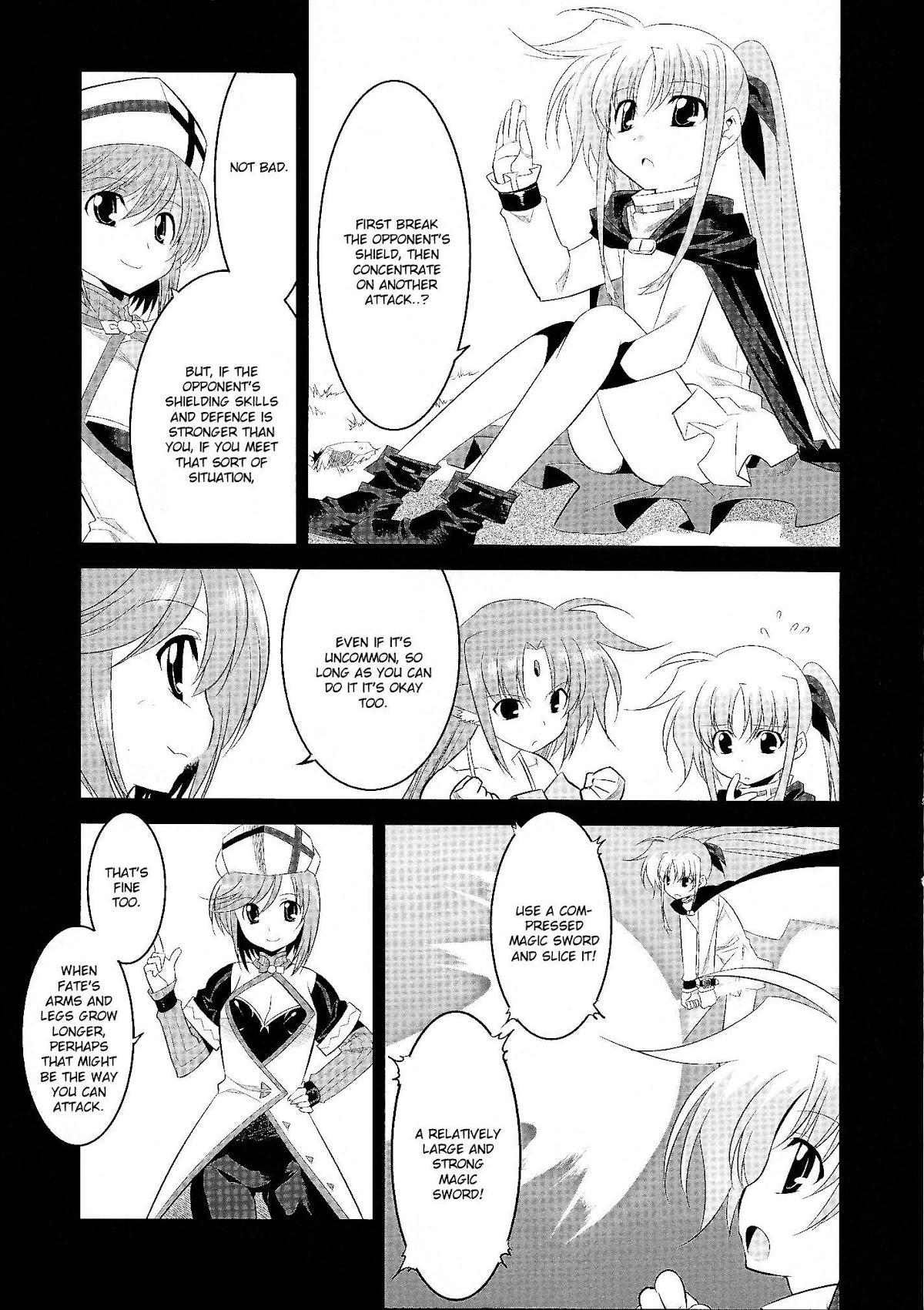 Mahou Shoujo Lyrical Nanoha Movie 1st the Comics Chapter 12 page 5 - Chapter 12: Phalanx