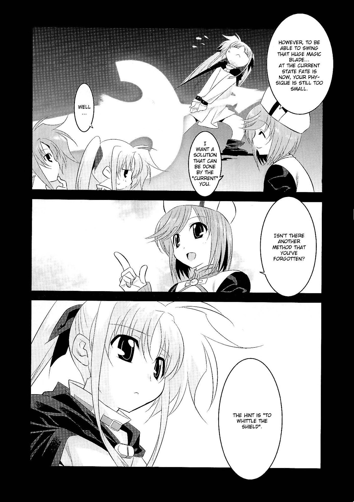 Mahou Shoujo Lyrical Nanoha Movie 1st the Comics Chapter 12 page 6 - Chapter 12: Phalanx