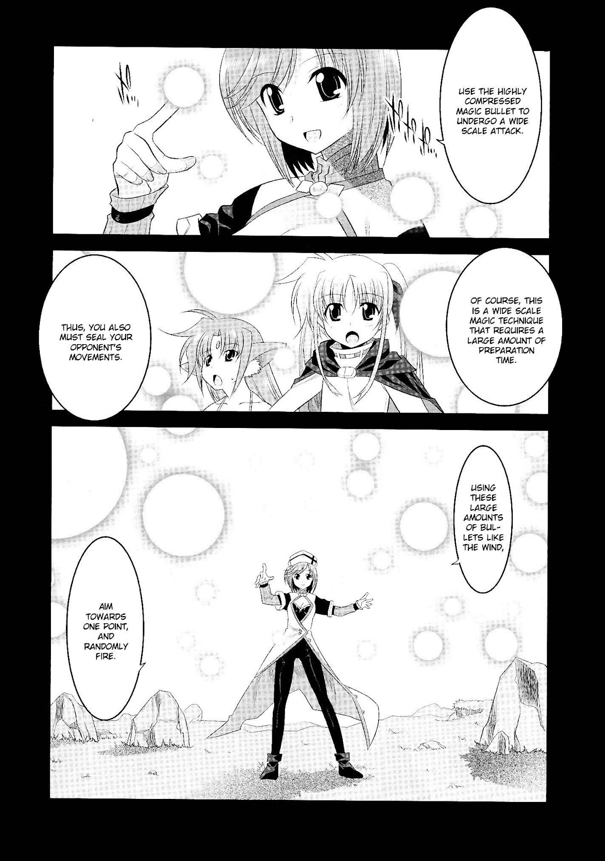 Mahou Shoujo Lyrical Nanoha Movie 1st the Comics Chapter 12 page 8 - Chapter 12: Phalanx
